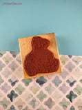 Vintage Boyd's Bears Collection Bailey...Hearts Desire H21033 Wooden Stamp Block
