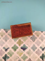 Vintage All Night Media Winnie the Pooh "Happy Birthday Banner" 732F Rubber Stamp