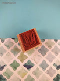 Vintage 1994 Rubber Stampede Looney Tunes "Tweety's Portrait" 462-C Wooden Block/Rubber Stamp