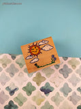 Vintage Inkadinkado Sunny Day #2286 Wooden Block/Rubber Stamp