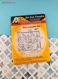 Vintage Aunt Martha's Hot Iron Transfers "Purr-sonality Kat" #3877 NEW