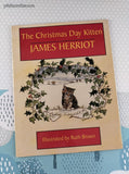 Vintage 1986 The Christmas Day Kitten by James Herriot Softcover