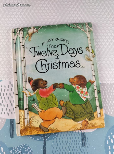 Vintage 1981 Hilary Knight's the Twelve Days of Christmas Hardcover