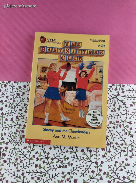 Vintage 1993 1st Printing The Baby-Sitters Club "Stacey and the Cheerleaders" #70 Softcover