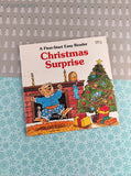 Vintage 1980 First-Start Easy Reader Christmas Surprise Softcover