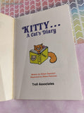Vintage 1980's Kitty...a Cat's Diary Troll Associates Softcover