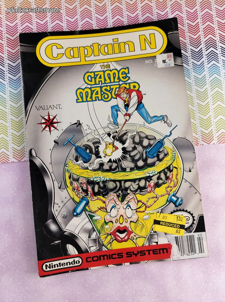 Vintage 1990 Captain N The Game Master Volume 1 Number 2 Nintendo Comic