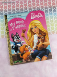 2017 Little Golden Book Barbie: My Book of Puppies Hardcover