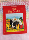 Vintage 1994 Read by Yourself The Shy Ostrich Brimax Hardcover, Like New