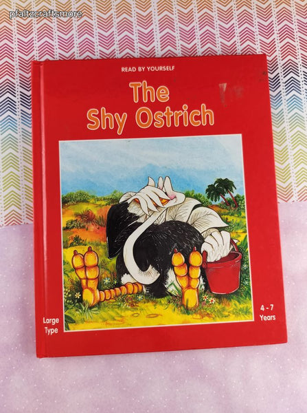 Vintage 1994 Read by Yourself The Shy Ostrich Brimax Hardcover, Like New