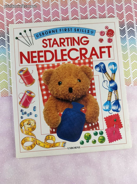 Vintage 1990's Starting Needlecraft Usborne First Skills Softcover