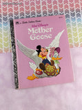 Vintage 1952 Little Golden Book: Walt Disney's Mother Goose Hardcover