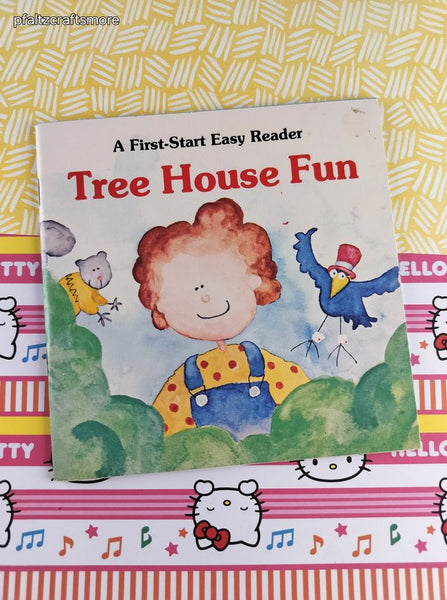 Vintage 1980 First-Start Easy Reader Tree House Fun Softcover