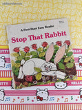 Vintage 1980 First-Start Easy Reader Stop That Rabbit Softcover