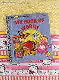 Vintage 1982 First Little Golden Book, My Book of Words, Hardcover