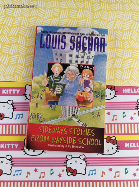 Vintage 1988 1st Printing Sideways Stories From Wayside School Softcover