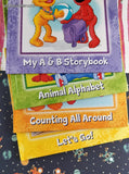 2010's Sesame Street Elmo's Learning Adventure Hardcovers Set/16, Like New