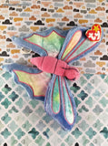 Vintage TY Beanie Baby - Flitter, Butterfly - June 2, 1999