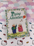 Vintage 1996 Flying Adventure Zigzag Publishing Board Book Hardcover, Like New