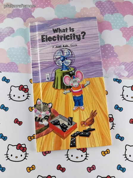 Vintage 1986 What is Electricity? A Just Ask Book Hardcover