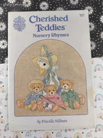 Vintage 1994 Designs by Gloria & Pat Cherished Teddies Nursery Rhymes Softcover Booklet