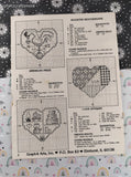 Vintage 1987 Graph-it Arts Cross Your Hearts Softcover Booklet