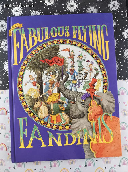 Vintage 1996 The Fabulous Flying Fandinis by Ingrid Skyler Hardcover, Like New