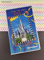 Vintage Walt Disney World Clamshell VHS Tapes Box Set/2, Great Shape