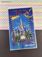 Vintage Walt Disney World Clamshell VHS Tapes Box Set/3, Great Shape
