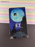 Vintage 1988 E.T. the Extra-Terrestrial Steven Spielberg VHS Tape