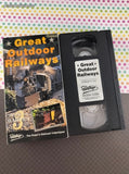 Vintage Great Outdoor Railways Spectacular Garden Layouts Pentrex VHS Tape