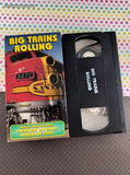 Vintage Big Trains Rolling Emson VHS Tape