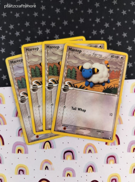 Vintage Common - Set/4 Mareep ex Dragon Frontiers Non-Holo Pokemon Cards 54/101 - LP