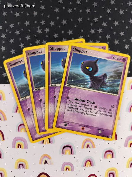 Vintage Common- Set/4 Shuppet ex Hidden Legends Non-Holo Pokemon Cards 72/101 - LP