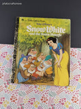 Vintage 1992 Little Golden Book: Walt Disney's Snow White and the Seven Dwarfs Hardcover