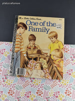 Vintage 1983 Little Golden Book: One of the Family Hardcover