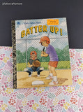 Vintage 1992 Little Golden Book: Batter Up! Hardcover