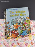Vintage 1987 1st Printing Little Golden Book: The Tortoise and the Hare Hardcover, Like New