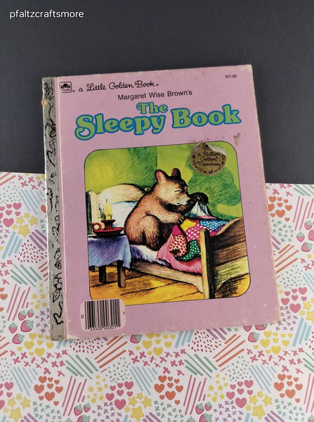 Vintage 1975 Little Golden Book: The Sleepy Book Hardcover