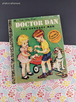 Vintage 1993 Little Golden Book: Doctor Dan the Bandage Man Hardcover