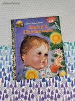Vintage 1997 Little Golden Book: Baby's Christmas Hardcover, Like New