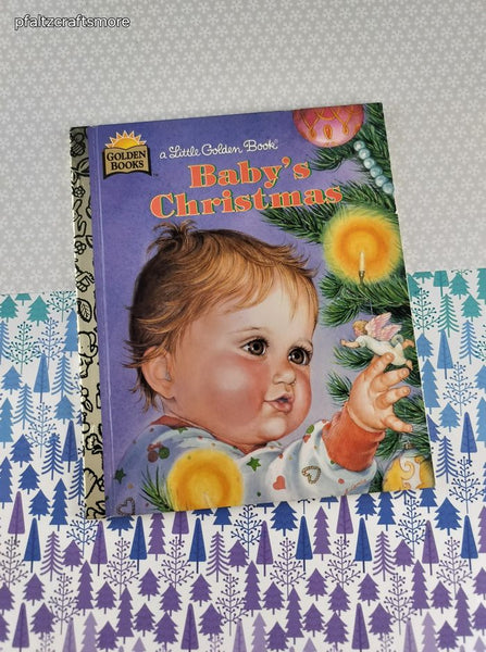 Vintage 1997 Little Golden Book: Baby's Christmas Hardcover, Like New