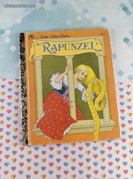 Vintage 1993 Little Golden Book: Rapunzel Hardcover