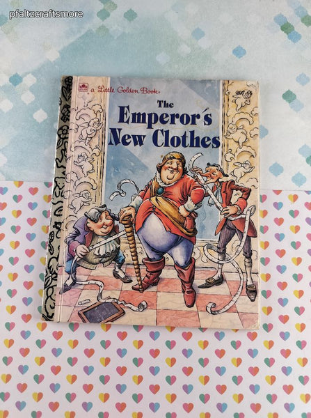 Vintage 1993 Little Golden Book: The Emperor's New Clothes Hardcover