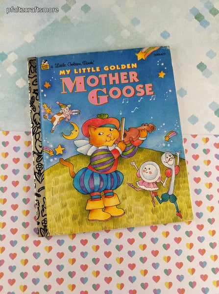 Vintage 1995 Little Golden Book: My Little Golden Mother Goose Hardcover