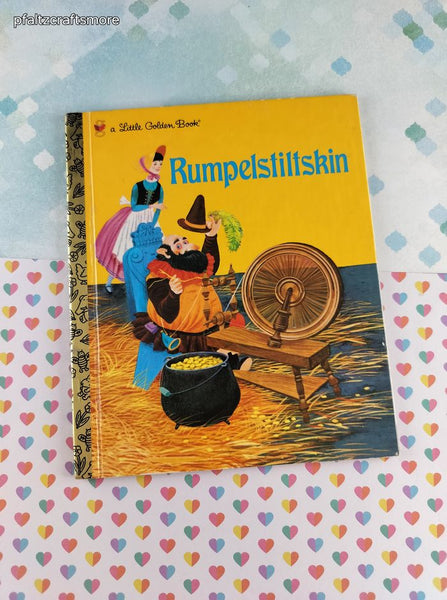 Vintage 1991 Little Golden Book: Rumpelstiltskin Hardcover, Like New
