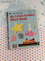 Vintage 1968 Little Golden Book: My Little Golden Word Book Hardcover
