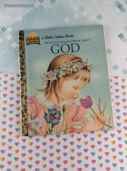 Vintage 1997 Little Golden Book: My Little Golden Book About God Hardcover