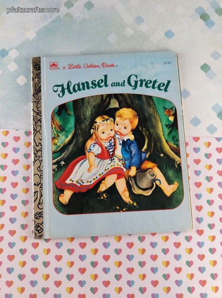 Vintage 1991 Little Golden Book: Hansel and Gretel Hardcover