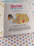 Vintage 1993 Little Golden Book: Barbie, The Big Splash Hardcover